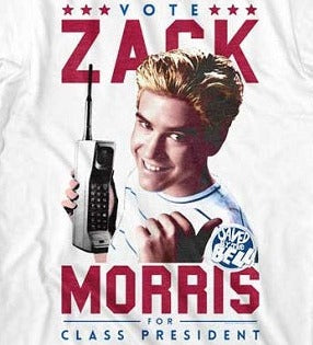 Saved By The Bell Vote Zack T-Shirt product image 2