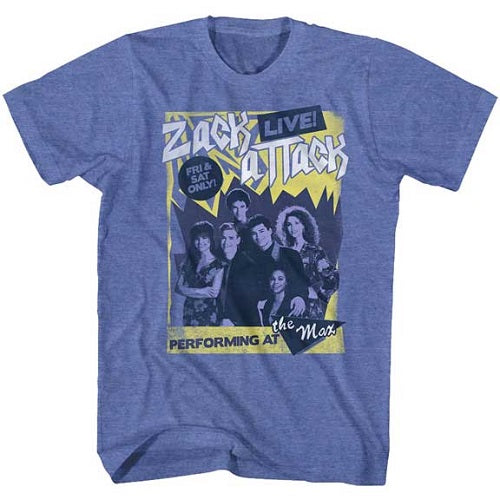 Saved By The Bell Zack Attack Live T-Shirt product image 1