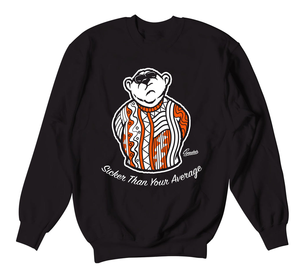 Retro 1 Shattered Backboard Big Bear Sweater