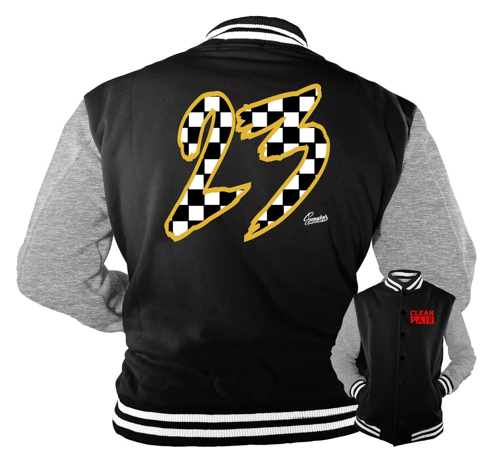 Retro 12 Reverse Taxi Checkered Jacket