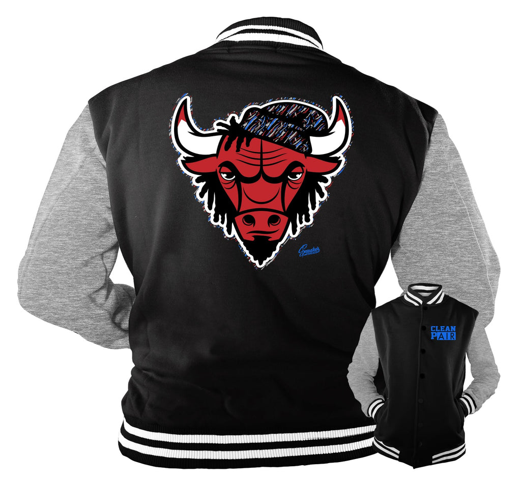 Retro 4 What The Four Rasta Bull Jacket