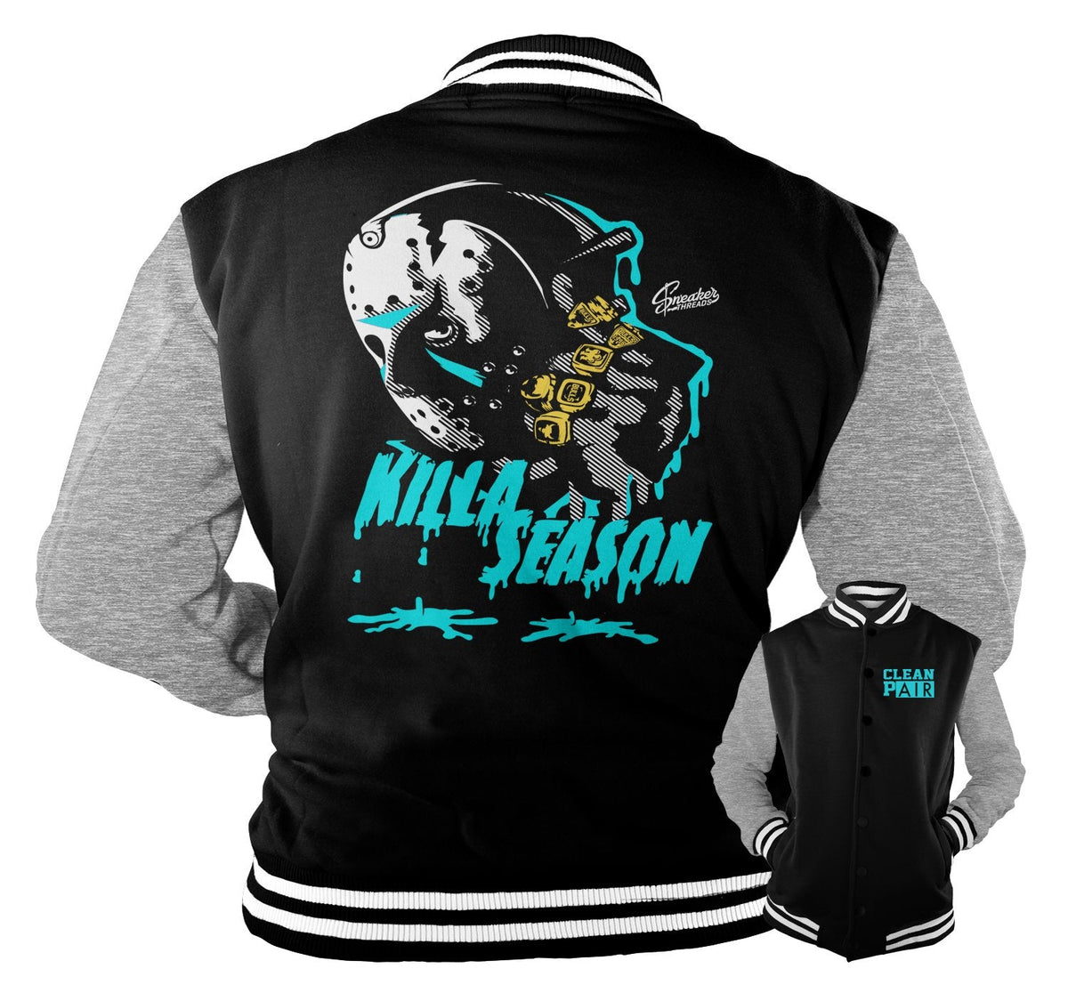 Retro 5 Island Green Killa SeasonJacket